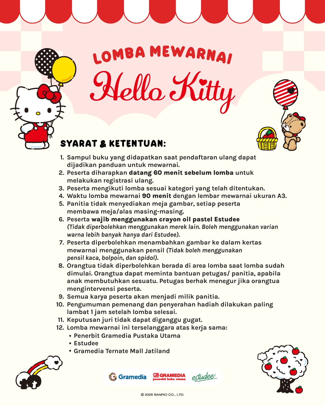 Syarat dan Ketentuan Lomba